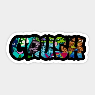 Estilo soy tu Crush Sticker